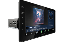 DMX-F920DS - Digital Media Receiver mit 9 Zoll HD-Display mit Floating Panel und 1-DIN Einbaugehäuse